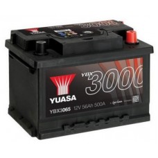 Akumulator YUASA Black 12V 56Ah 500A P+ YBX3065
